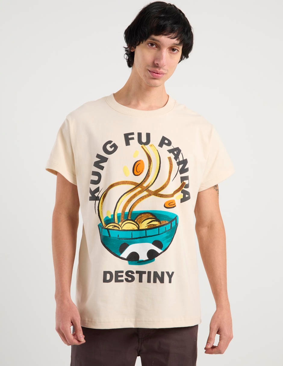 Playera Kung Fu Panda cuello redondo para hombre 2