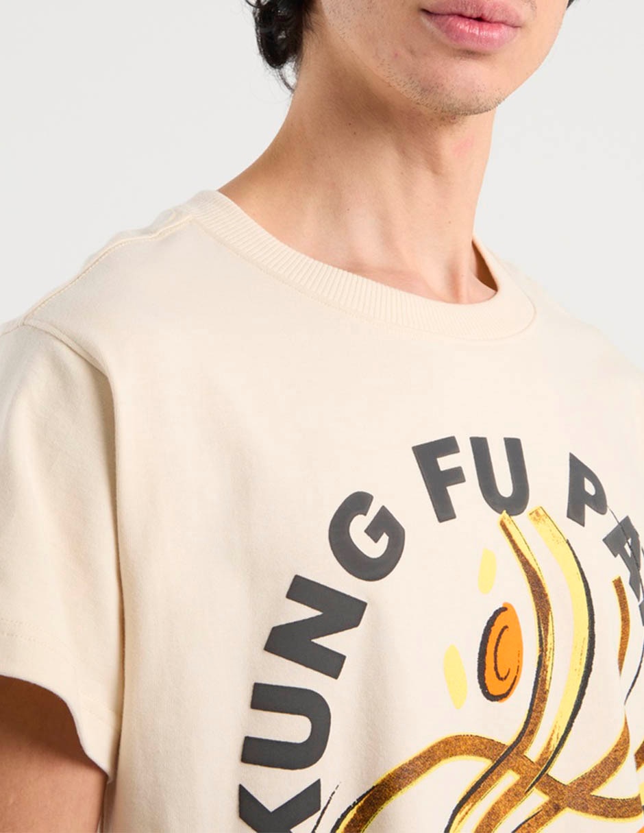 Playera Kung Fu Panda cuello redondo para hombre 4