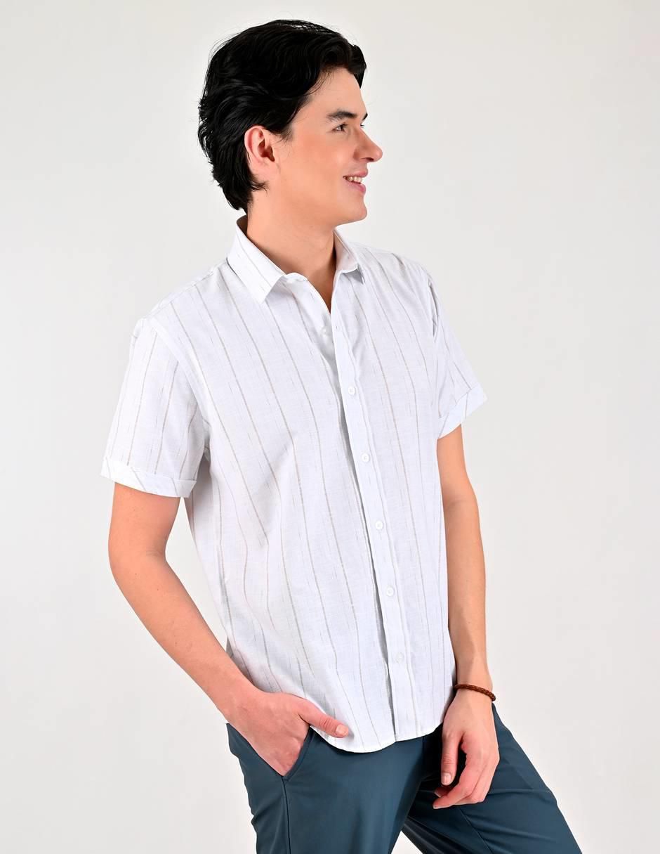 Camisa casual de manga corta para hombre 3