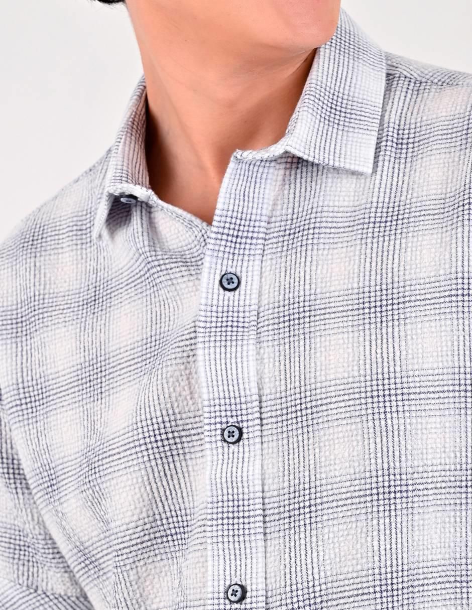 Camisa casual de algodón manga corta para hombre 4