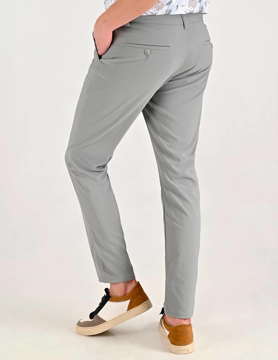 "pantalón" casual regular slim supply "de" poliamida "para hombre"