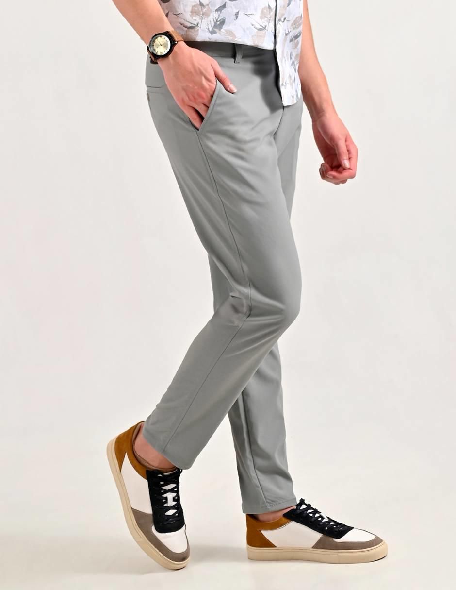 "pantalón" casual regular slim supply "de" poliamida "para hombre"