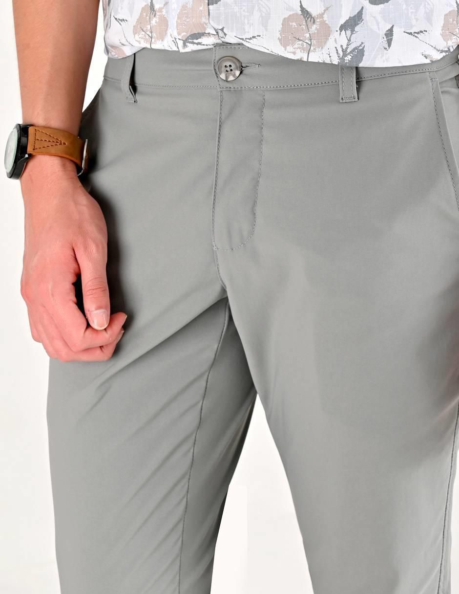"pantalón" casual regular slim supply "de" poliamida "para hombre"