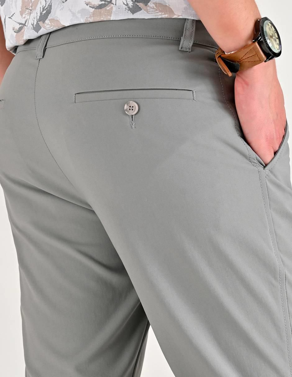 "pantalón" casual regular slim supply "de" poliamida "para hombre"