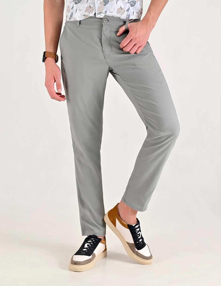 "pantalón" casual regular slim supply "de" poliamida "para hombre"