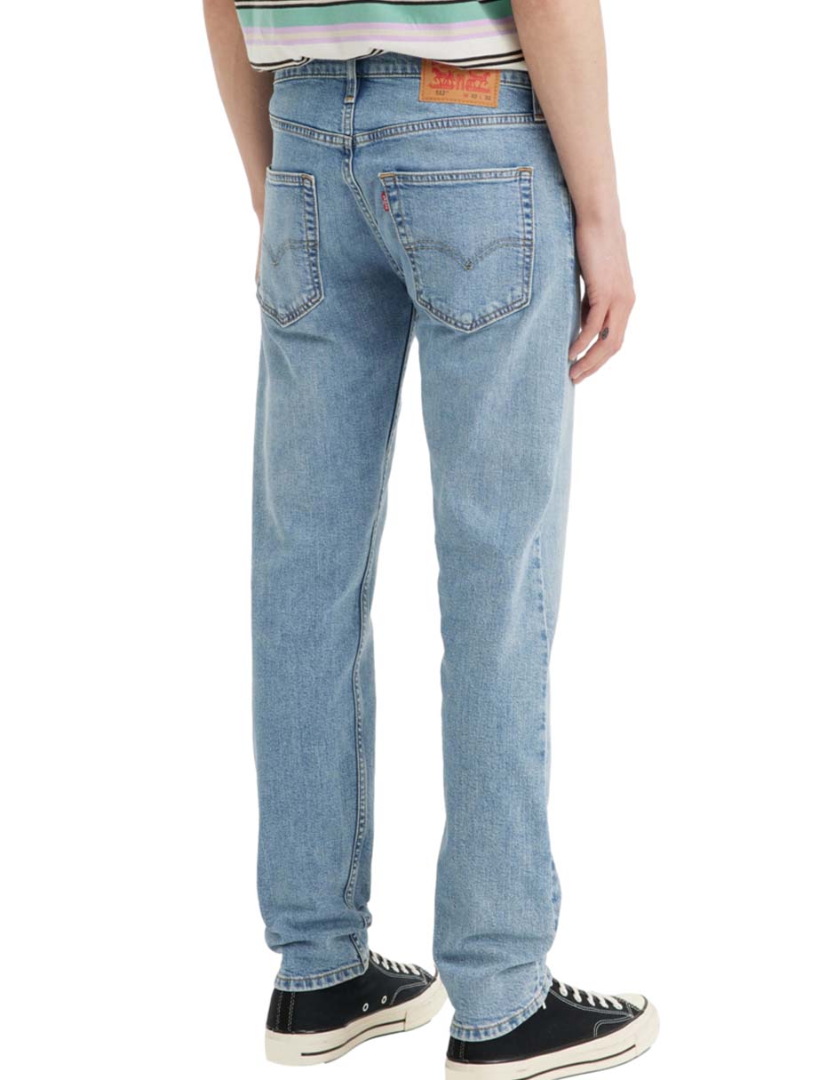 Jeans slim 512 lavado claro para hombre 3