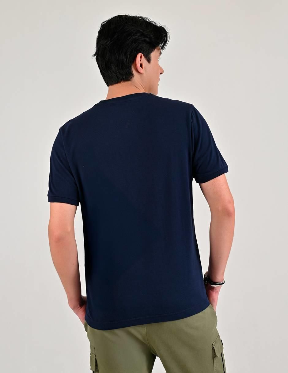 Playera cuello redondo para hombre 2