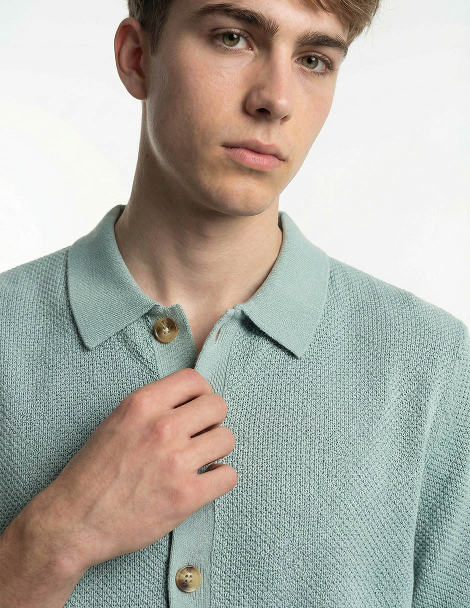 Playera tipo polo para hombre 4