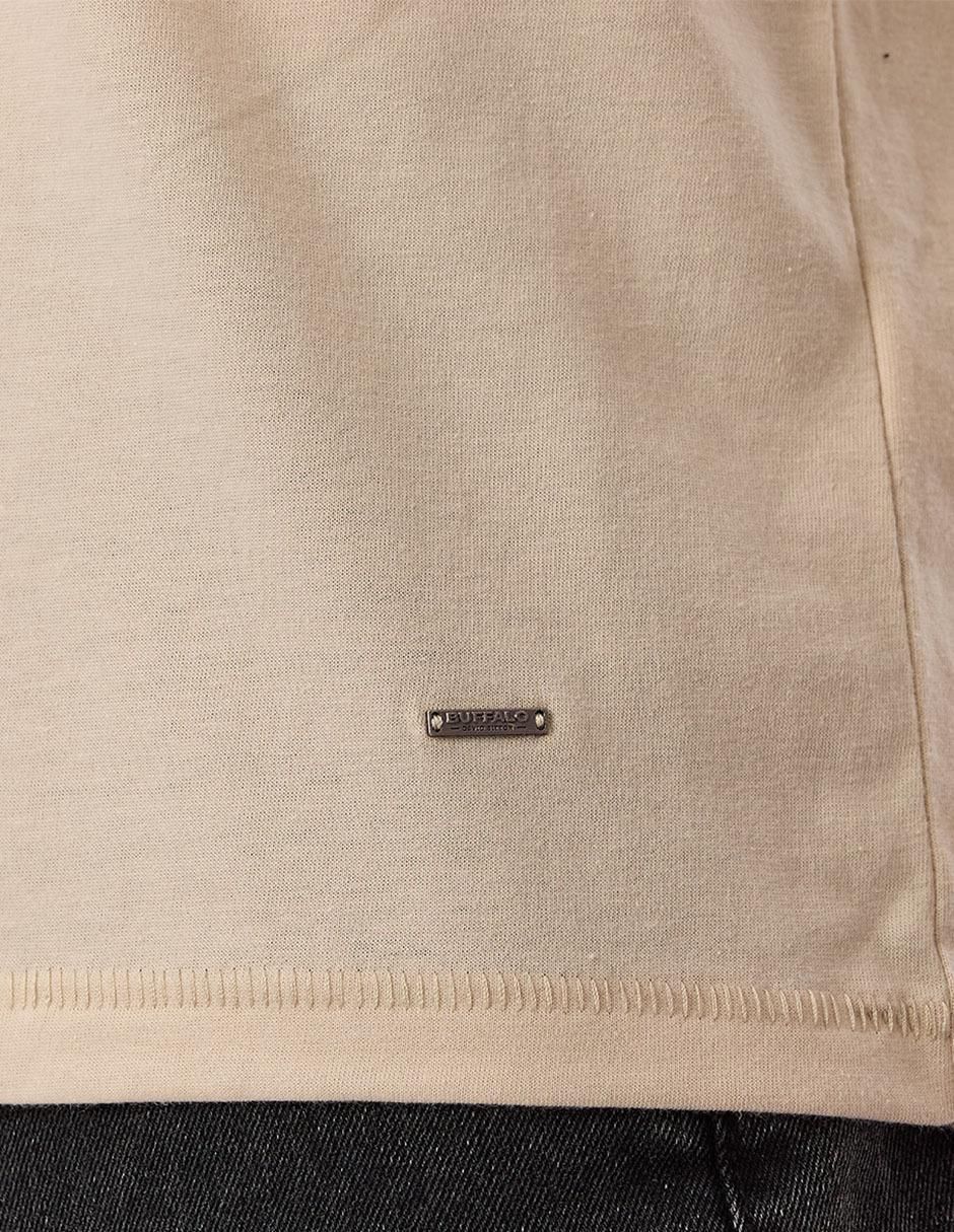 Playera cuello henley para hombre 5