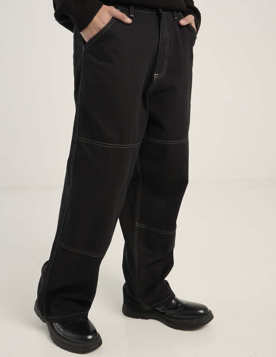 PANTALON JACK & JONES 12, 34-32, NEGRO