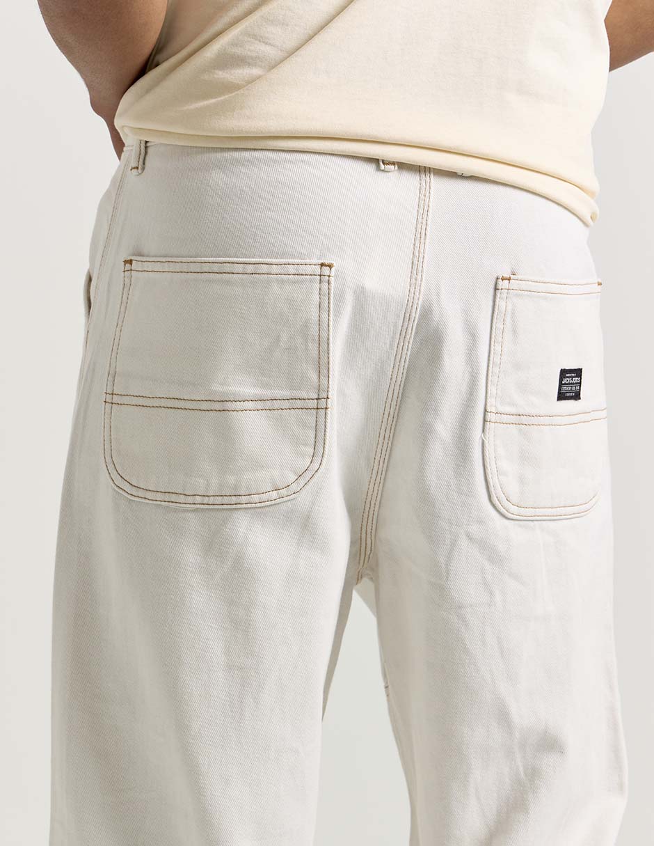 Pantalón recto de algodón para hombre 5