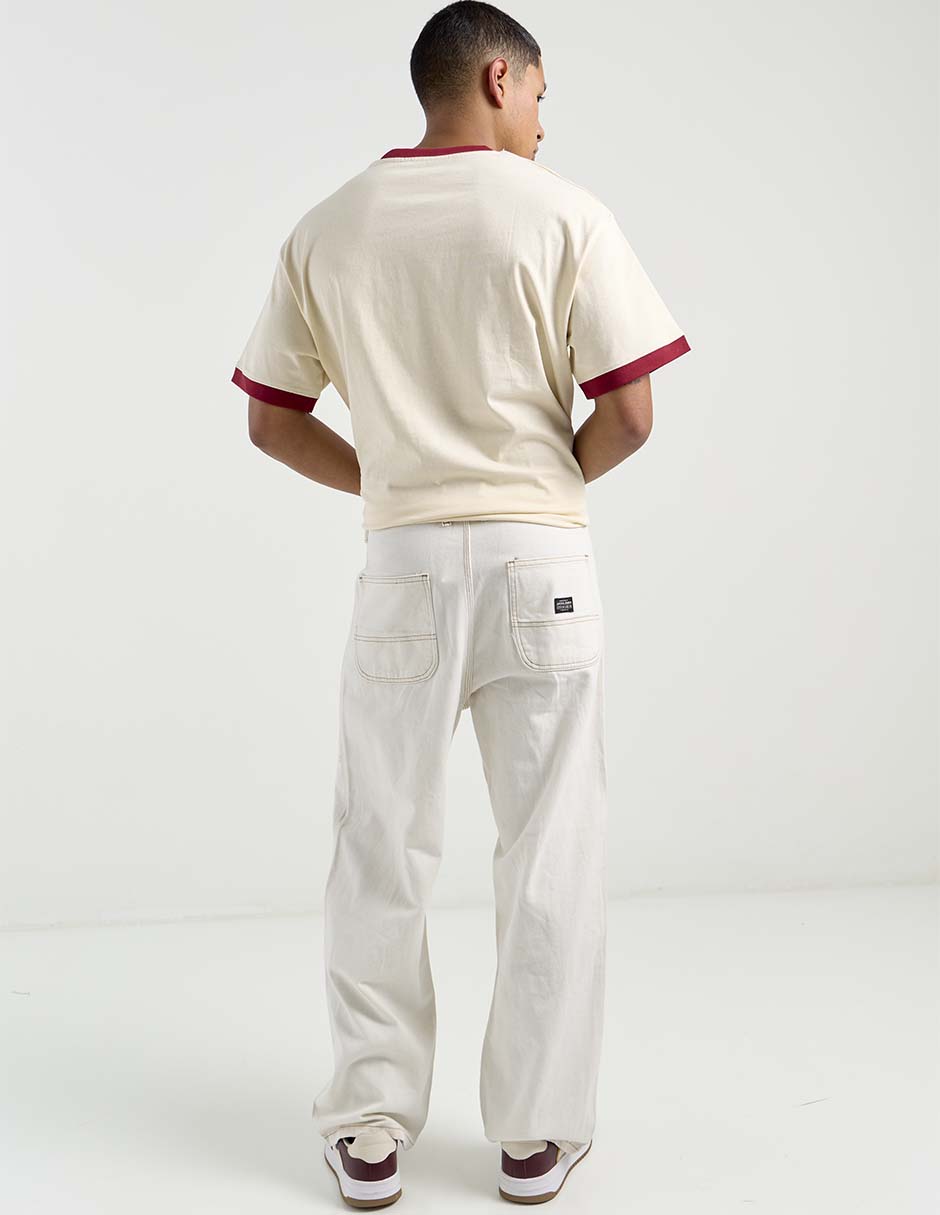 Pantalón recto de algodón para hombre 6
