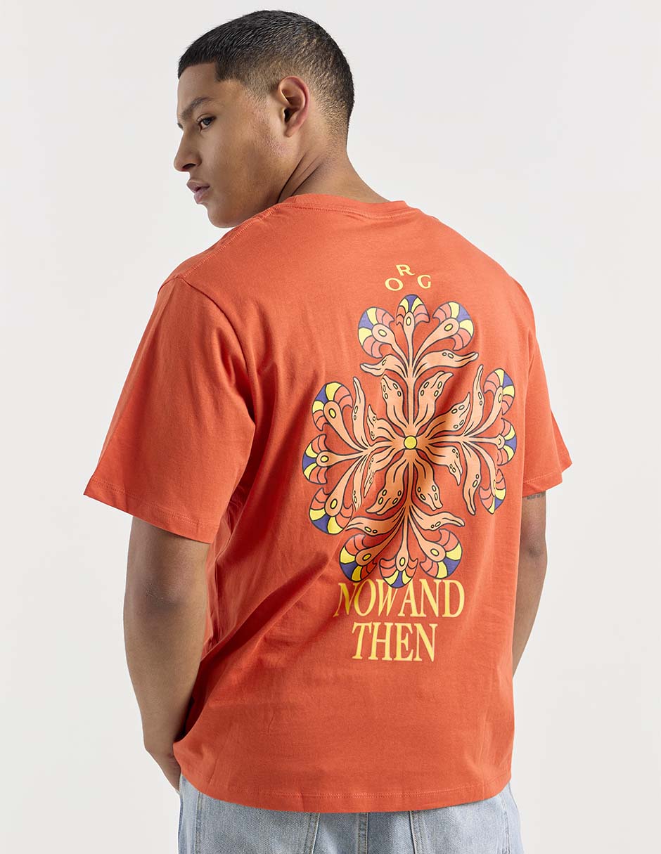 PLAYERA JACK & JONES 12278, NARANJA, G