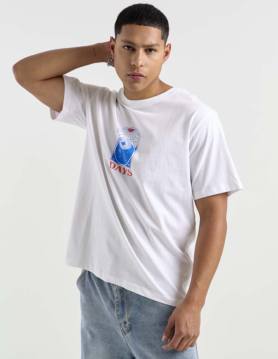 Playera cuello redondo para hombre