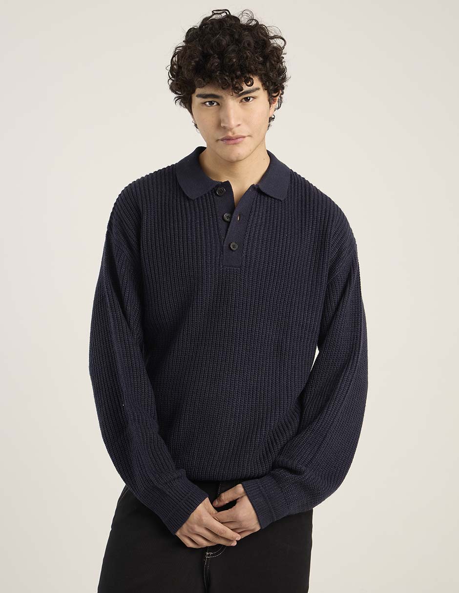 Playera tipo polo para hombre