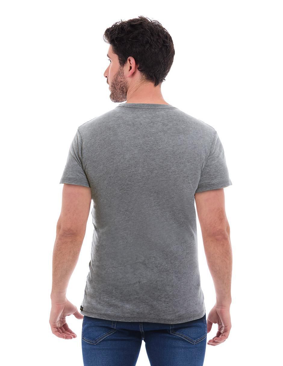 Playera cuello redondo para hombre 2