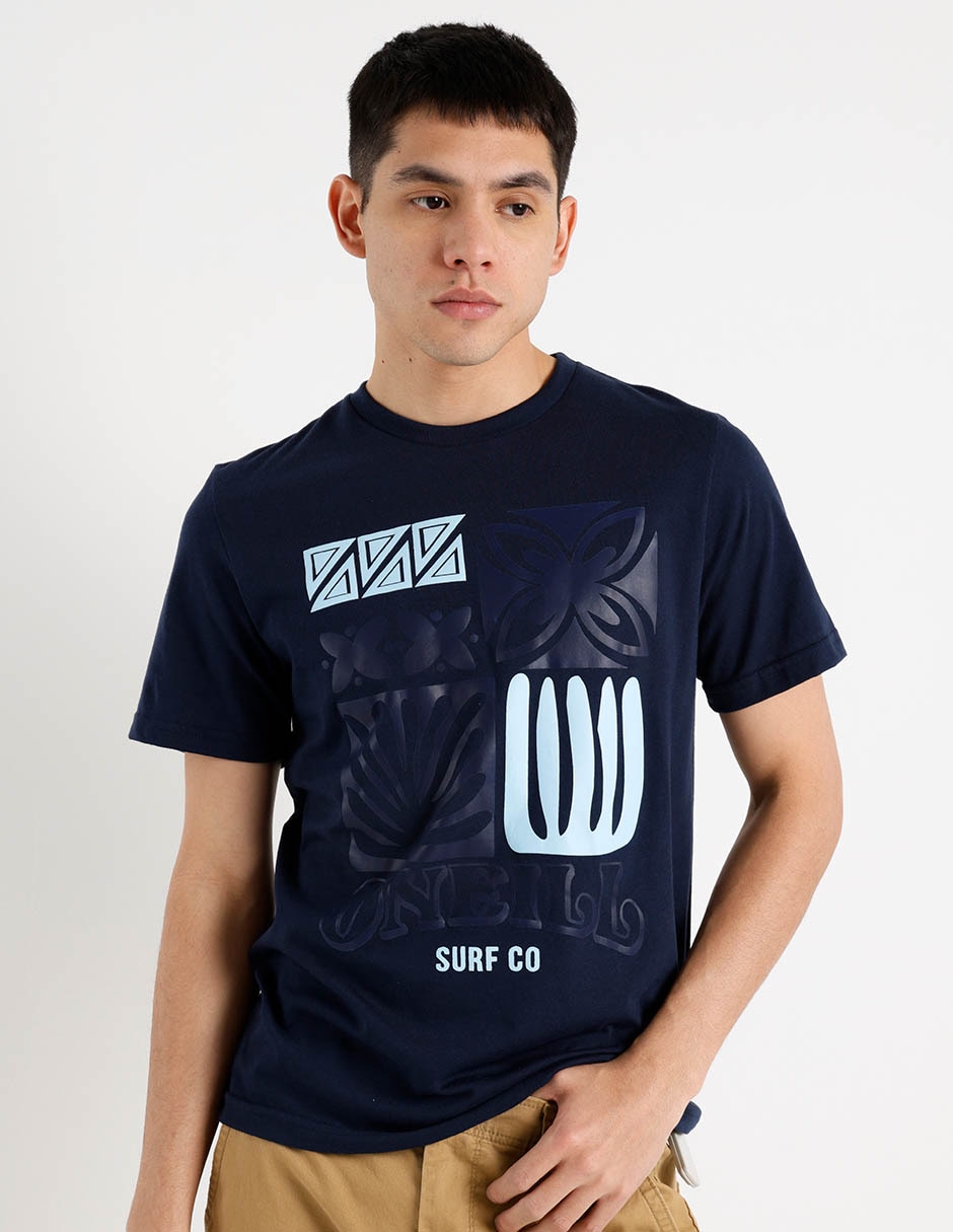 Playera cuello redondo para hombre