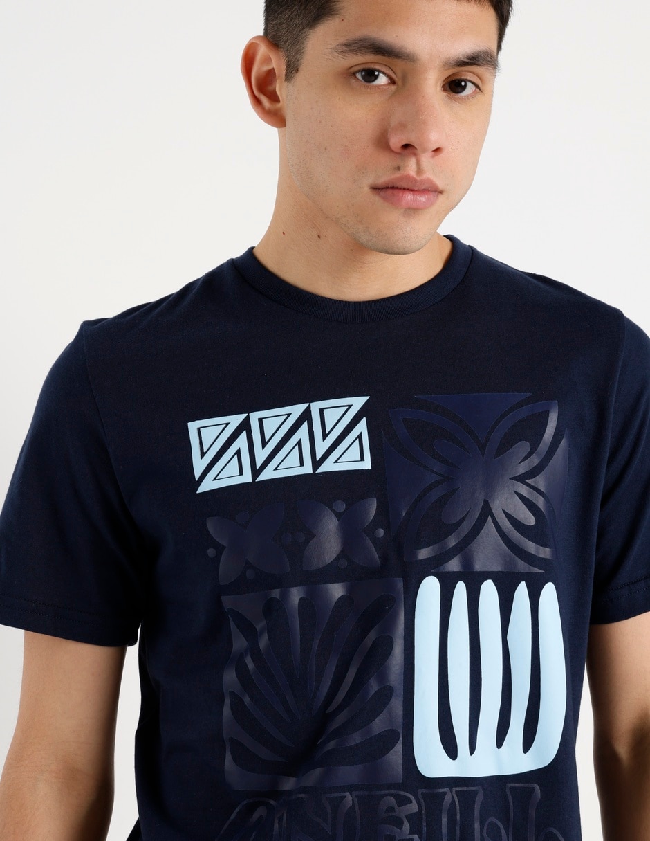 Playera cuello redondo para hombre 4