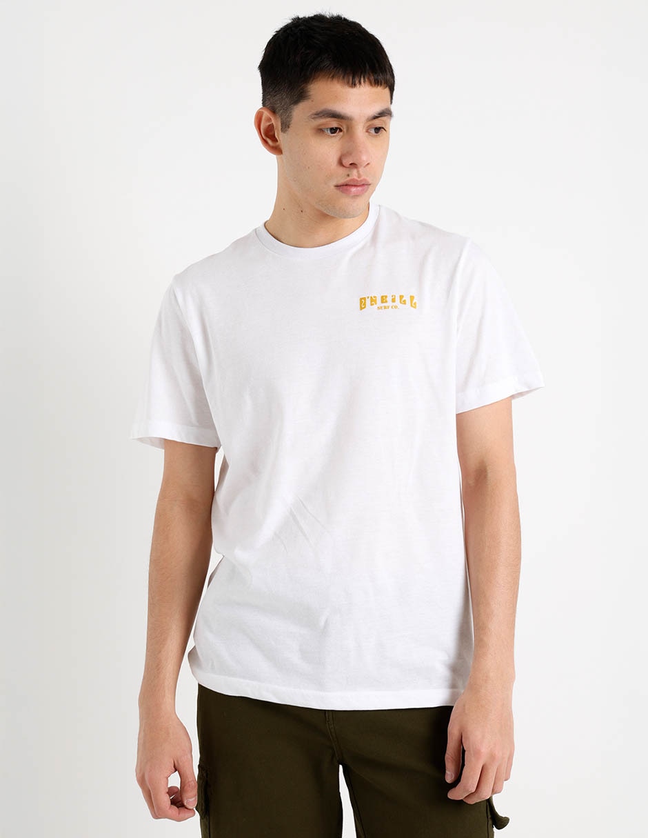 Playera cuello redondo para hombre