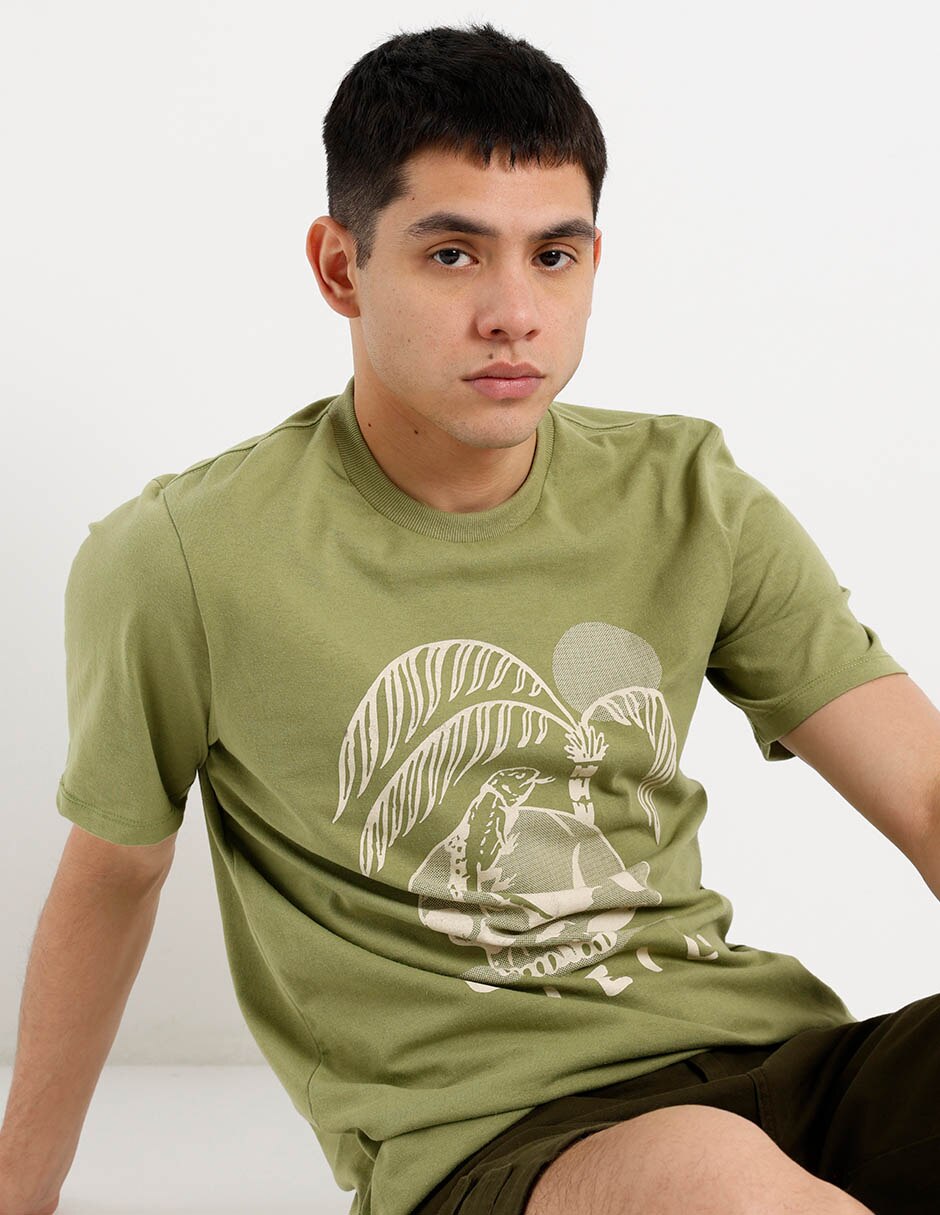Playera cuello redondo para hombre 7