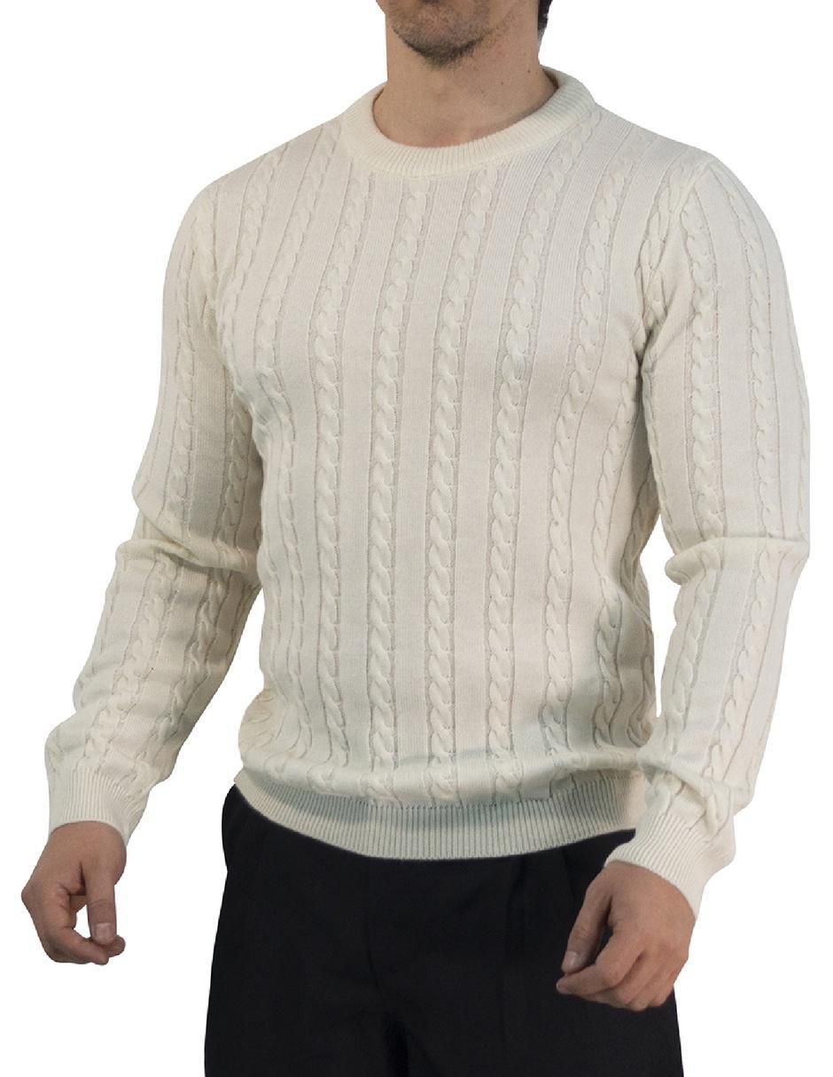 Suéter cuello redondo para hombre Suéter cuello redondo para hombre