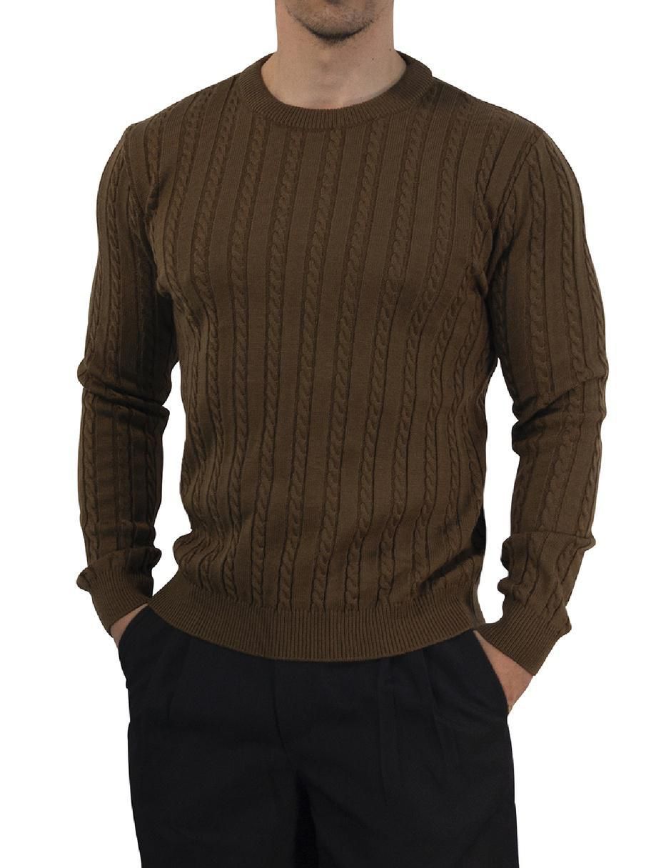 Suéter cuello redondo para hombre 2