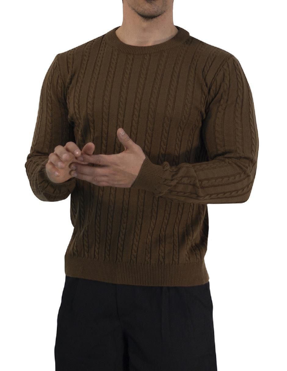 Suéter cuello redondo para hombre 3