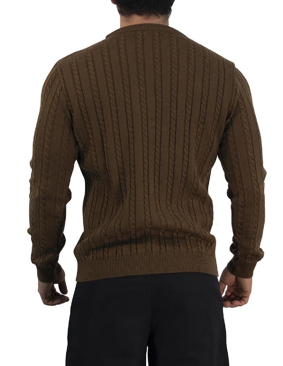 Suéter cuello redondo para hombre 4
