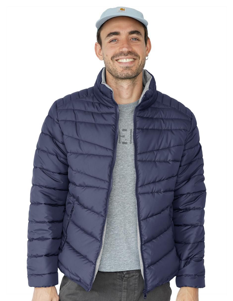 Chamarra capitonada reversible para hombre Chamarra capitonada reversible para hombre