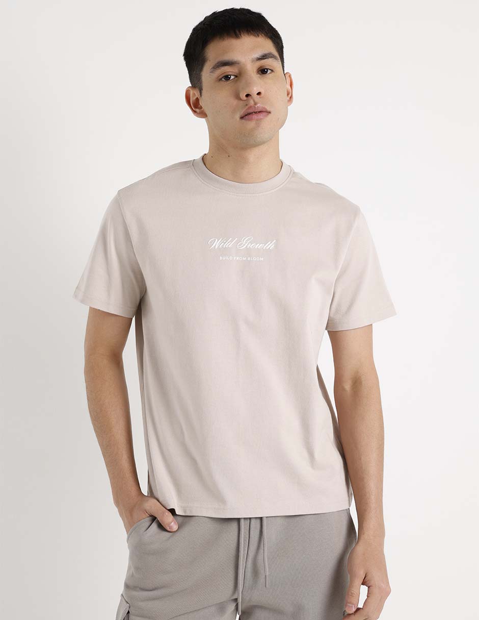 Playera cuello redondo para hombre 2
