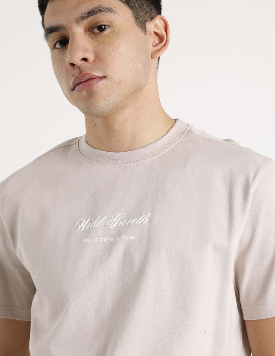 Playera cuello redondo para hombre 4