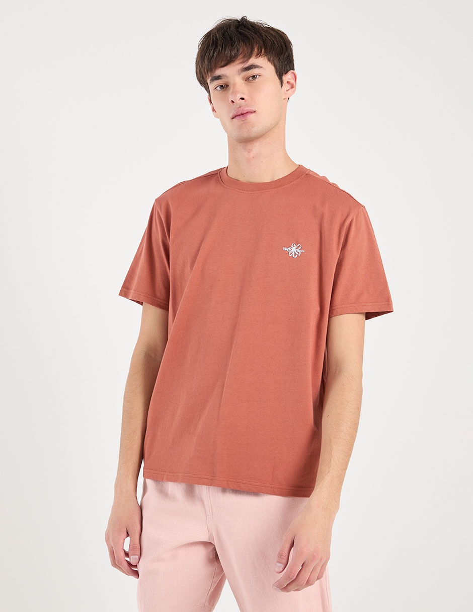 Playera cuello redondo para hombre