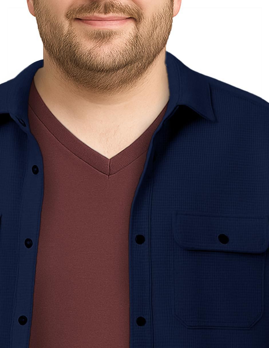 Camisa manga larga para hombre 6