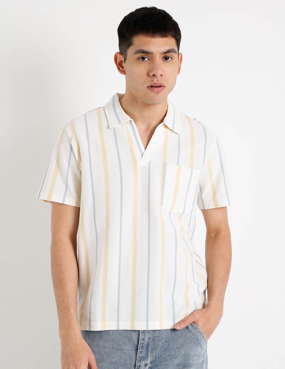 Playera tipo polo para hombre