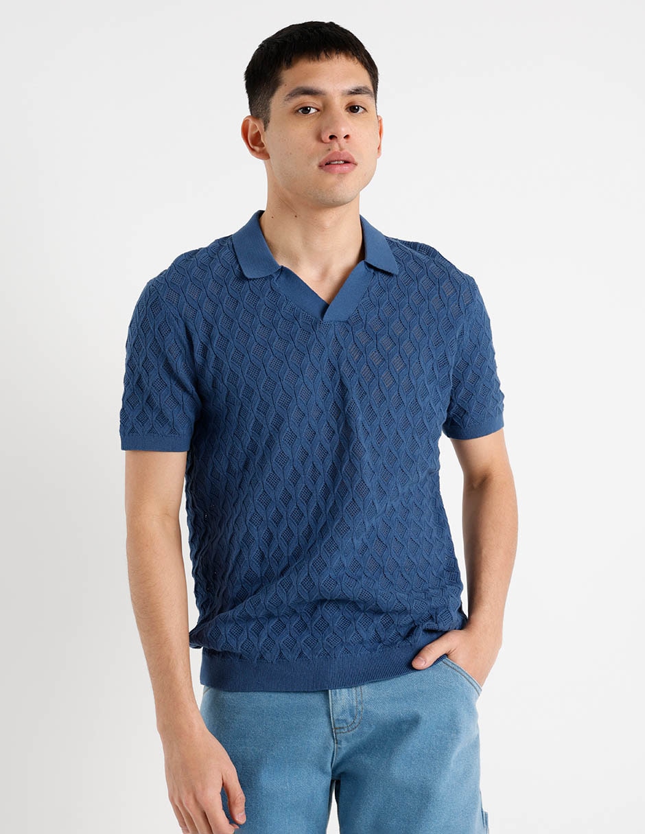 Playera tipo polo para hombre
