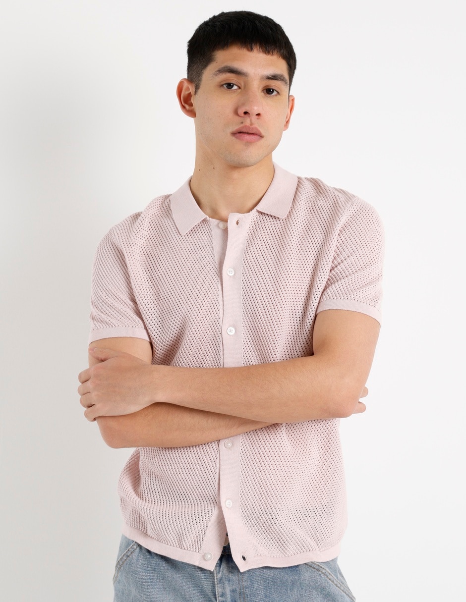 Playera tipo polo para hombre