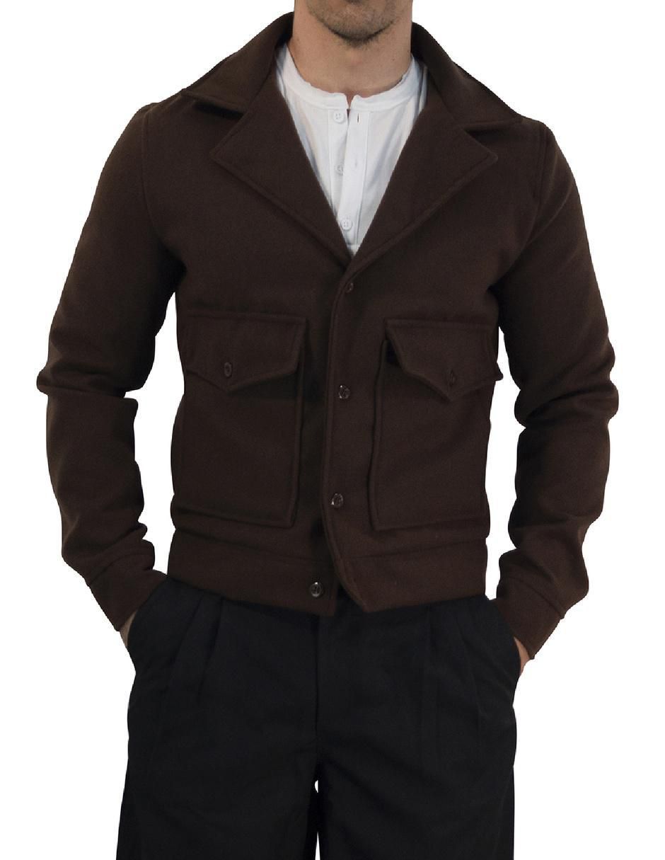 Chamarra casual con bolsillos para hombre 5
