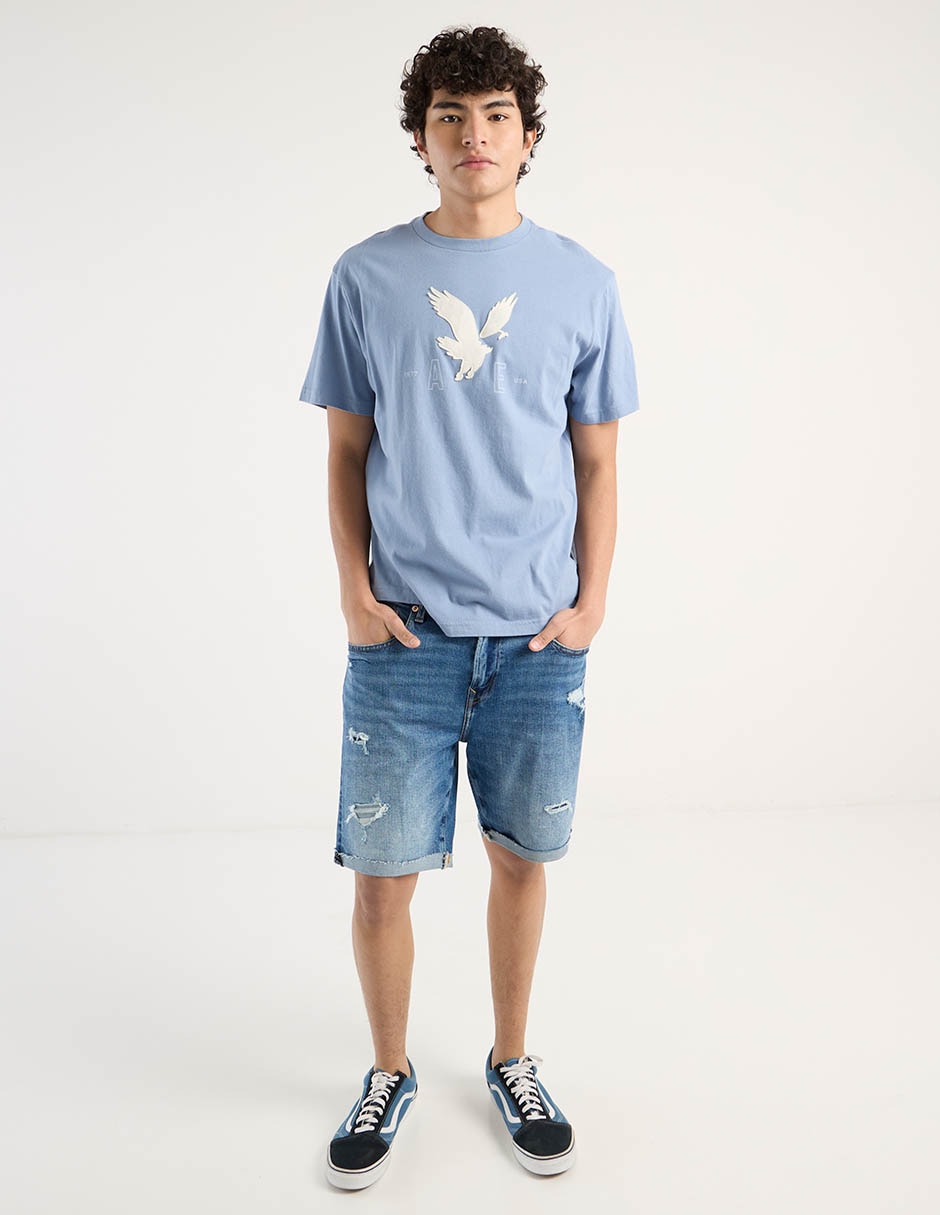 Playera cuello redondo para hombre 2