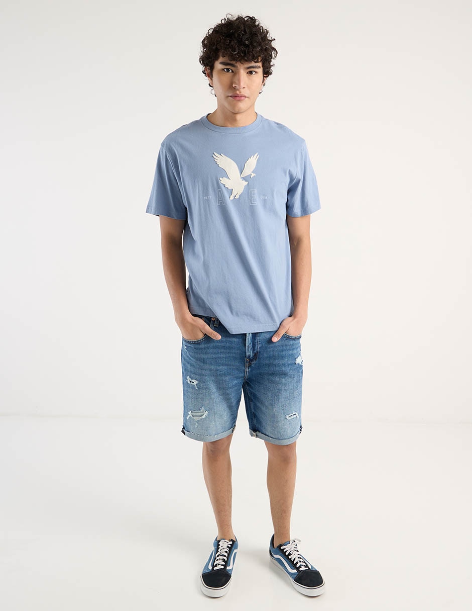 Playera cuello redondo para hombre 3