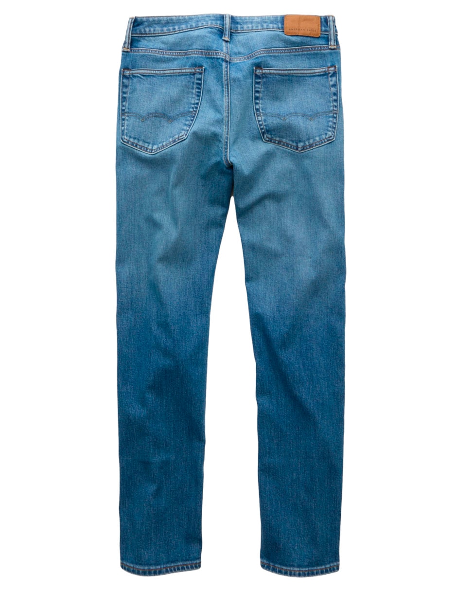 Jeans slim AE Jeans lavado medio para hombre 4