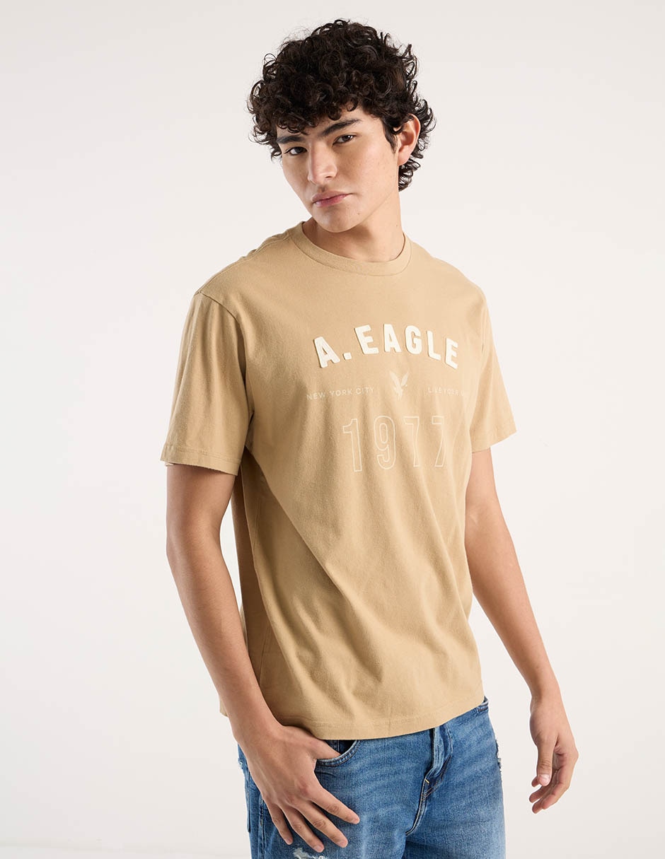 Playera cuello redondo para hombre
