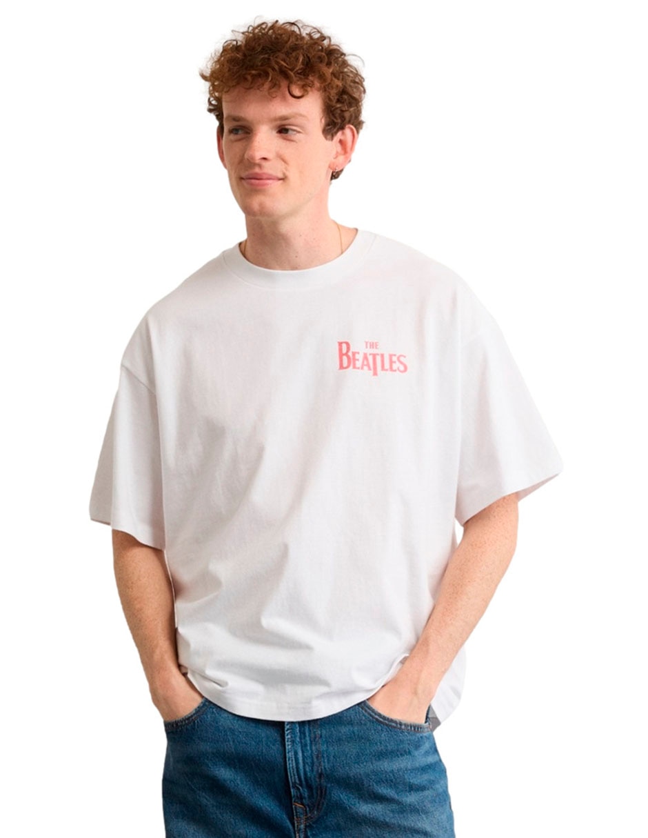 Playera Tees cuello redondo para hombre