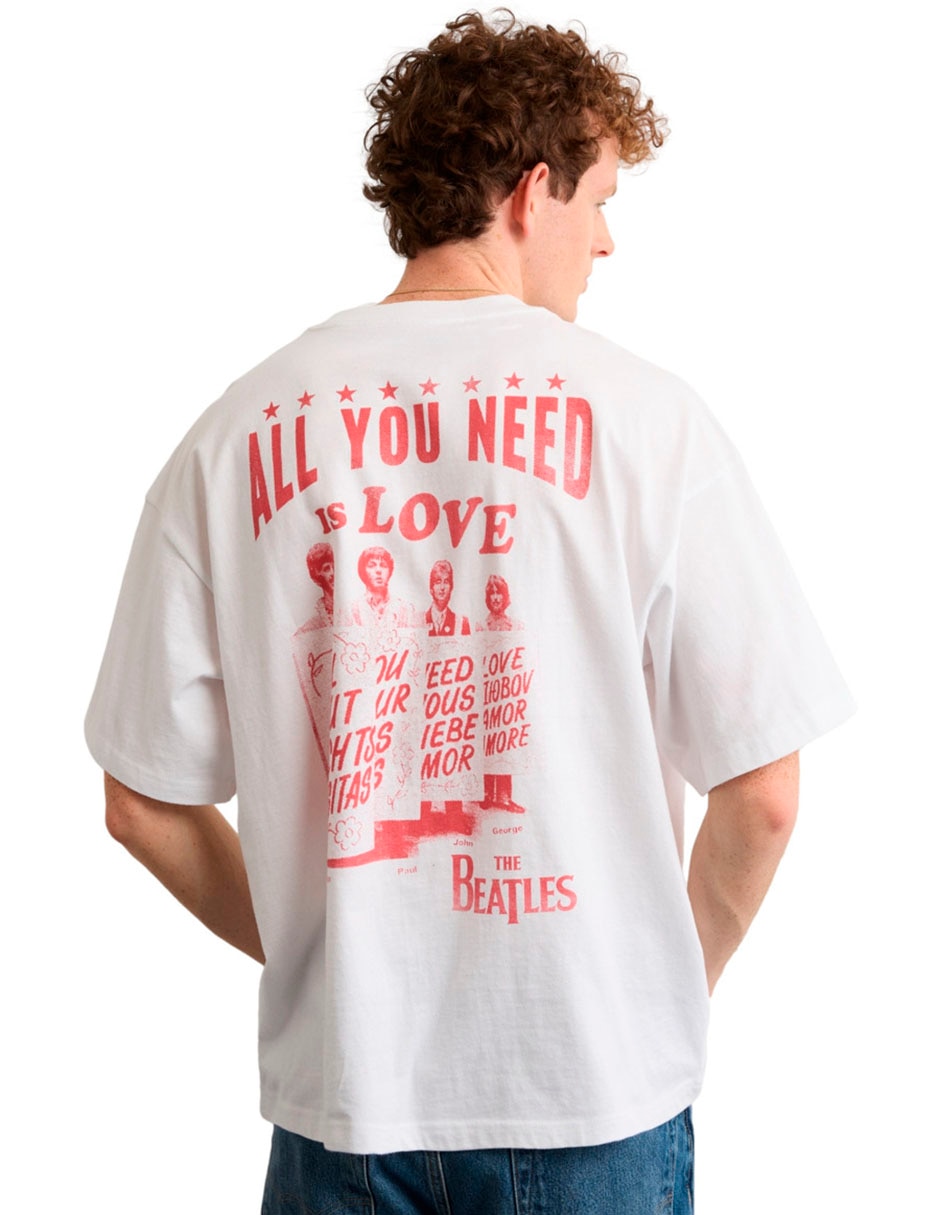 Playera Tees cuello redondo para hombre 2