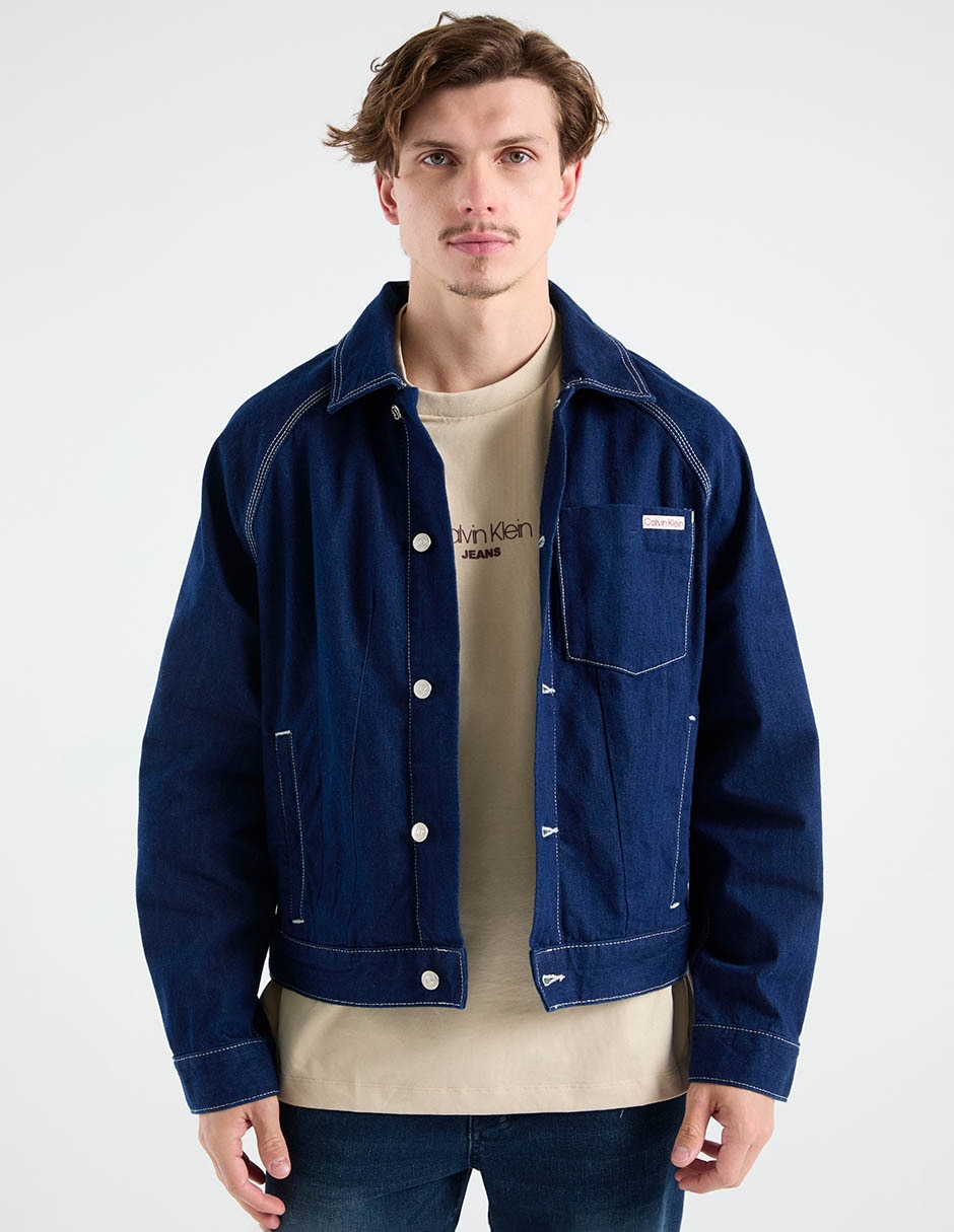 Chamarra harrington de algodón para hombre Chamarra harrington de algodón para hombre