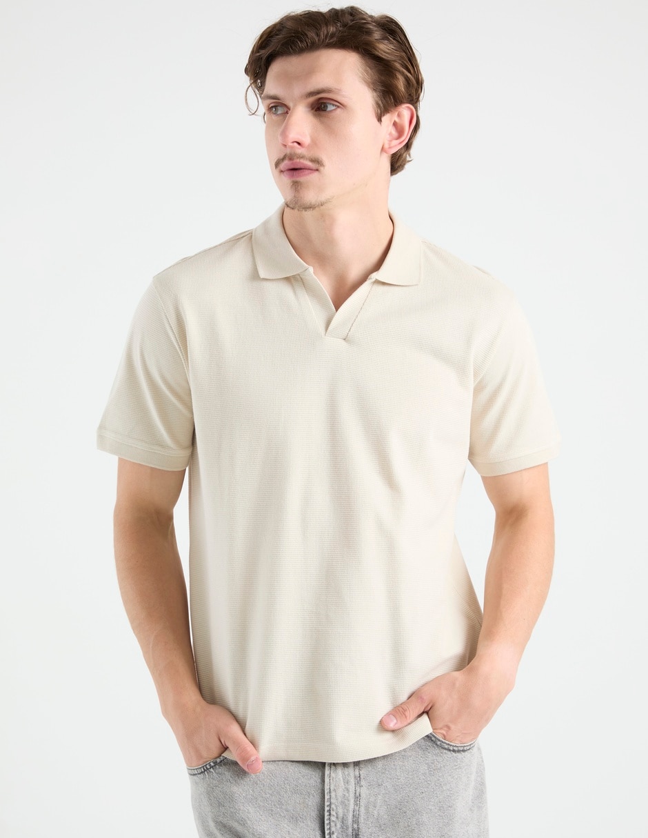 Playera tipo polo para hombre