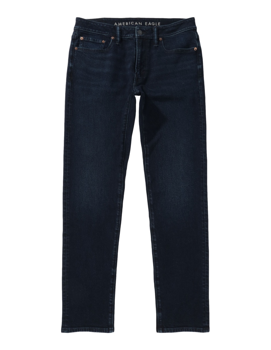 Jeans slim lavado obscuro para hombre 3
