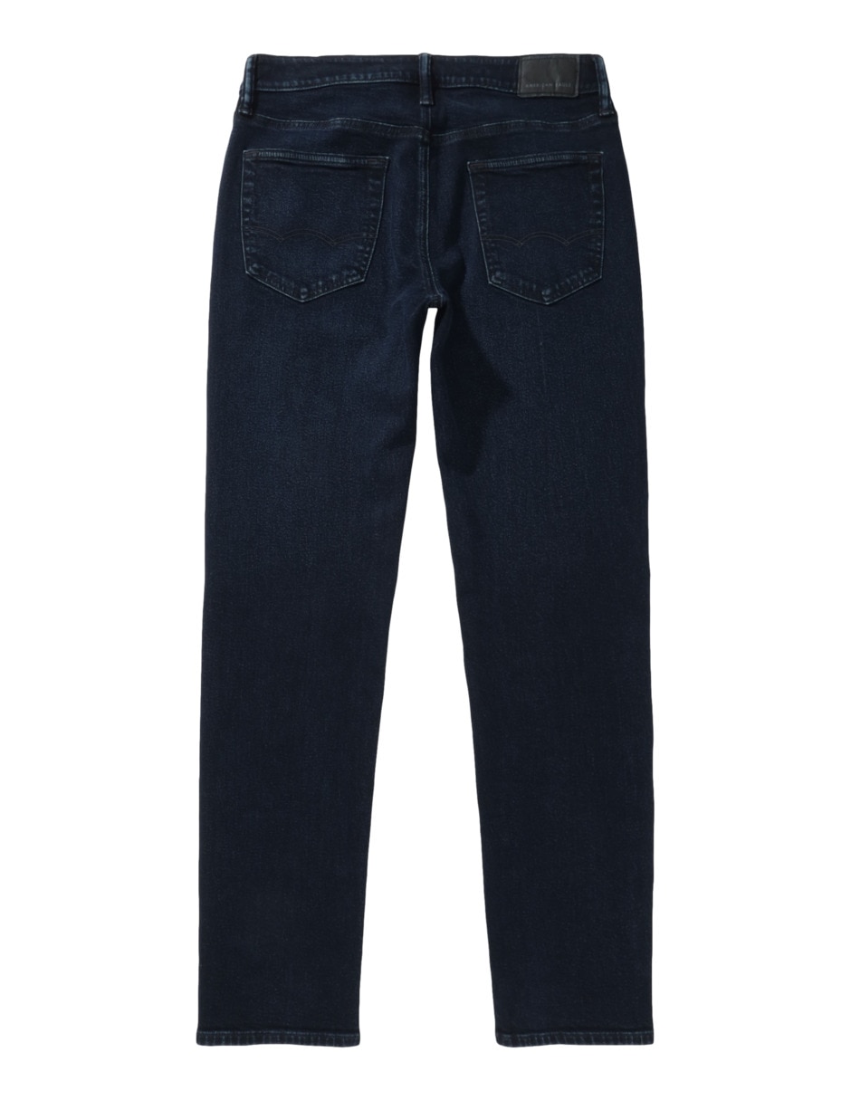 Jeans slim lavado obscuro para hombre 4