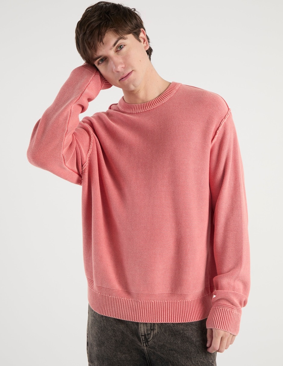 Suéter cuello redondo para hombre