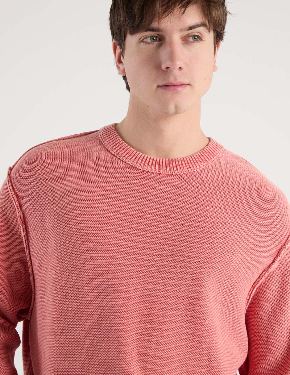 Suéter cuello redondo para hombre 4