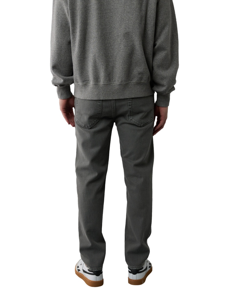 Pantalón casual straight de algodón para hombre 2